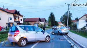 U saobraćajnoj nezgodi na Putićevu ozlijeđene četiri osobe