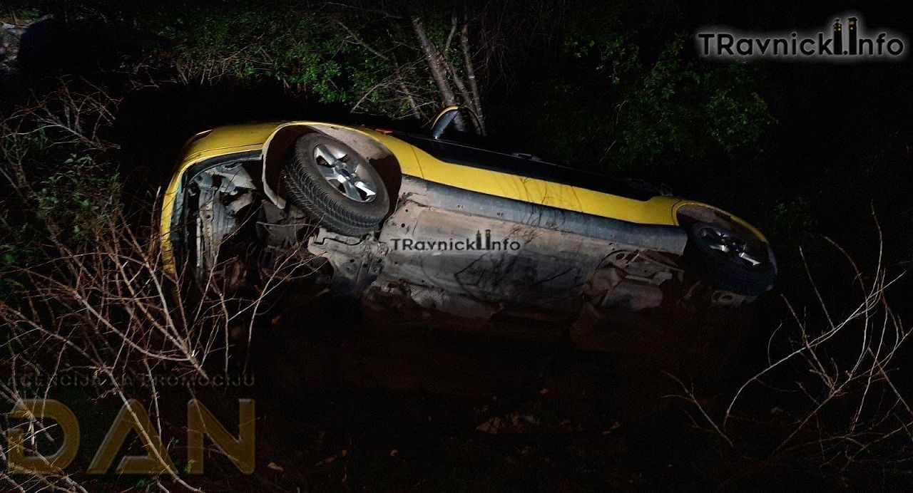 Večeras saobraćajna nezgoda na staroj vlašićkoj cesti