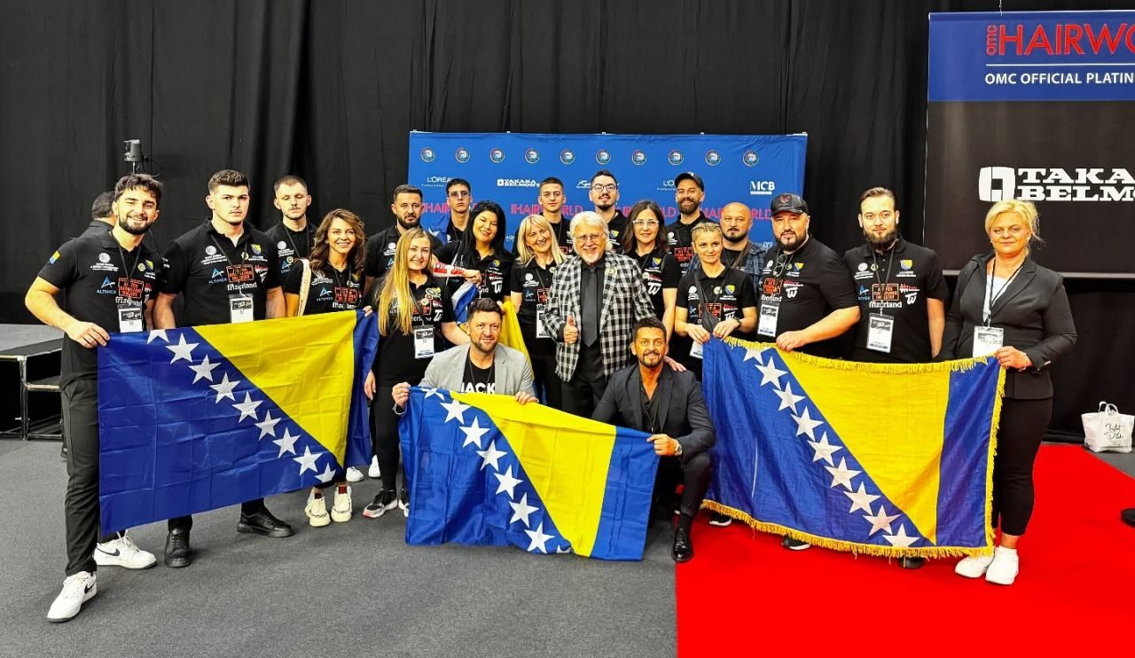 Zapažen uspjeh Reprezentacije BiH na Svjetskom prvenstvu frizera za 2025. godinu