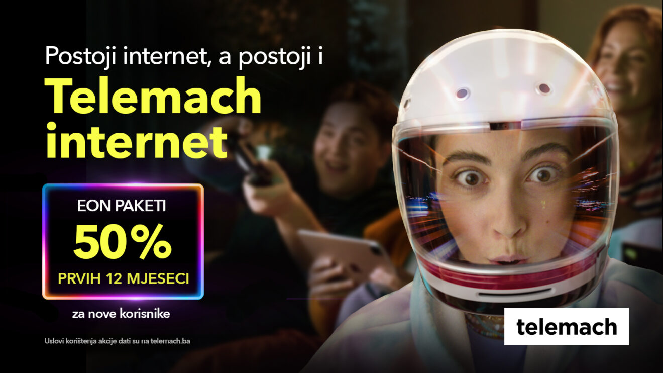 Ubrzajte svoj digitalni svijet: Iskoristite 50% popusta prvih 12 mjeseci na EON pakete