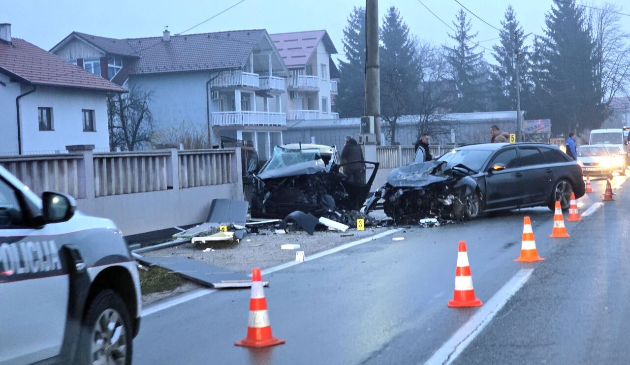 U nezgodi u Novoj Biloj ozlijeđene dvije osobe