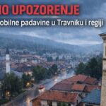 Crveno upozorenje i za Travnik: Obilne padavine donose rizik od poplava i saobraćajnih problem