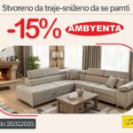 Osvježite svoj dom uz FIS: Ambyenta namještaj snižen 15% tokom februara!