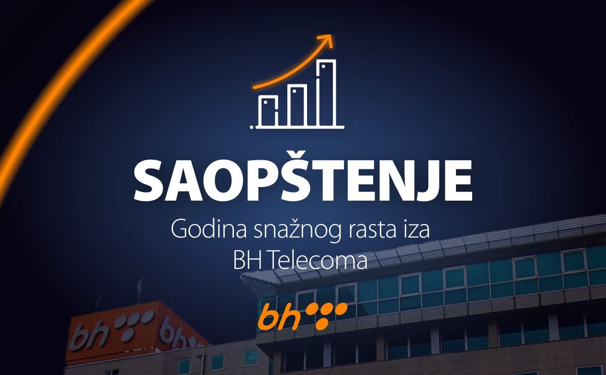 Godina snažnog rasta iza BH Telecoma: prihodi 566 miliona KM, neto dobit 70 miliona KM