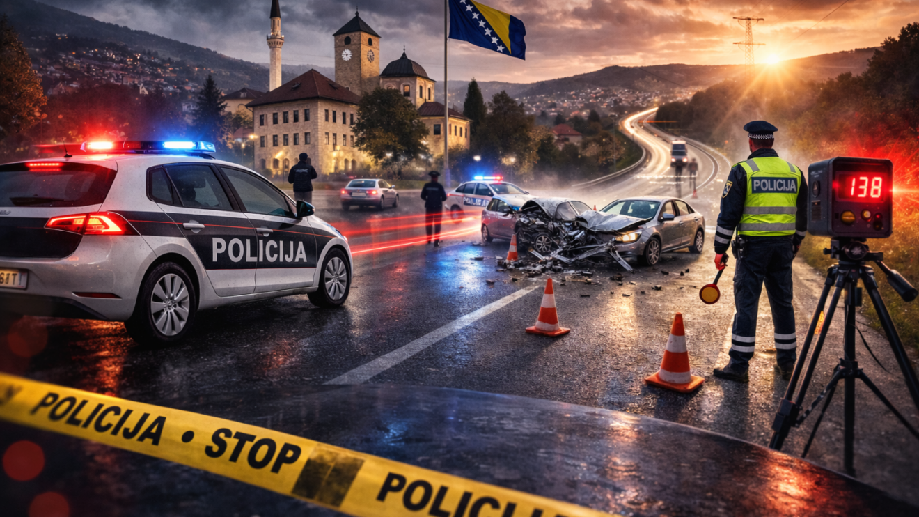 Miran dan u SBK/KSB: Bez prijavljenih krivičnih djela u protekla 24 sata