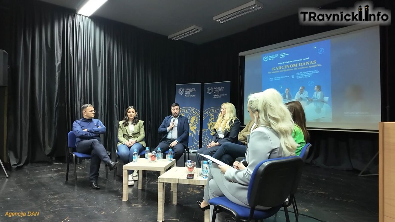 U Travniku održan panel „Karcinom danas“: Stručnjaci govorili o prevenciji, dijagnostici i liječenju