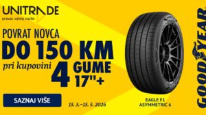 Goodyear ljetne gume: Godinama u vrhu, sada uz uštedu do 150 KM!