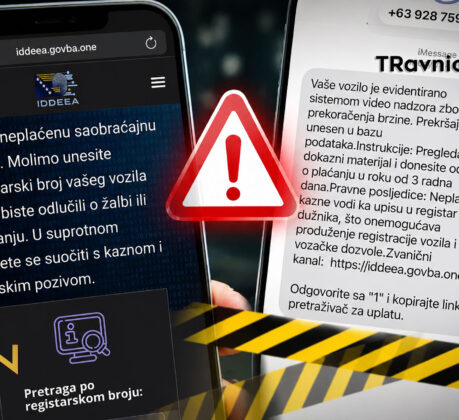 Upozorenje za građane: Lažne SMS poruke o saobraćajnim kaznama kruže BiH – ne nasjedajte na prevaru!