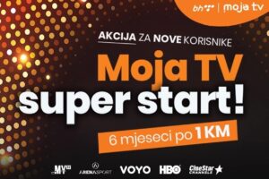 BH Telecom: Moja TV Super Start – vrhunski sadržaj za samo 1 KM prvih 6 mjeseci