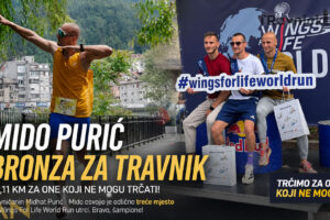 Mido ponovo među najboljima: Travničanin Midhat Purić istrčao 32 kilometra za one koji ne mogu trčati
