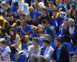 Fan zona na „Tominom“ igralištu spojila generacije u plavo-žutoj euforiji