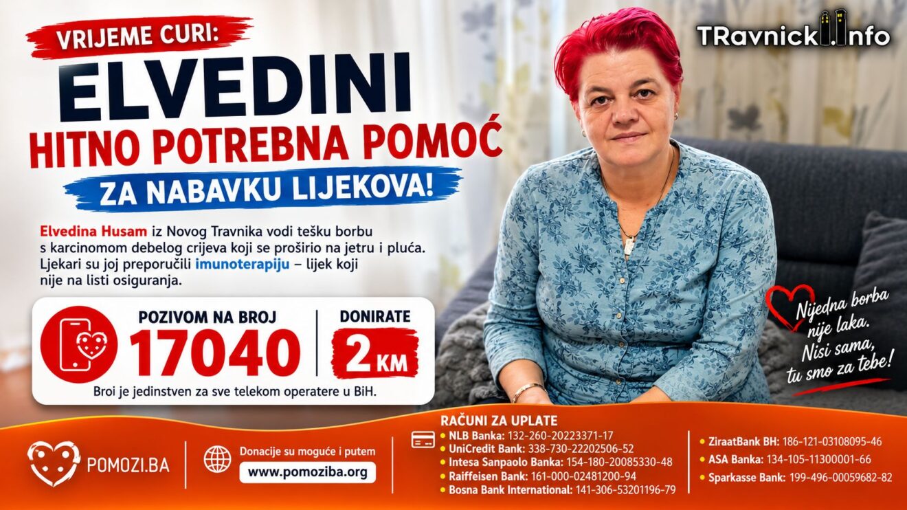 Pozivom na broj 17040 donirajte 2 KM: Elvedini iz Novog Travnika hitno potrebna pomoć za nabavku lijekova