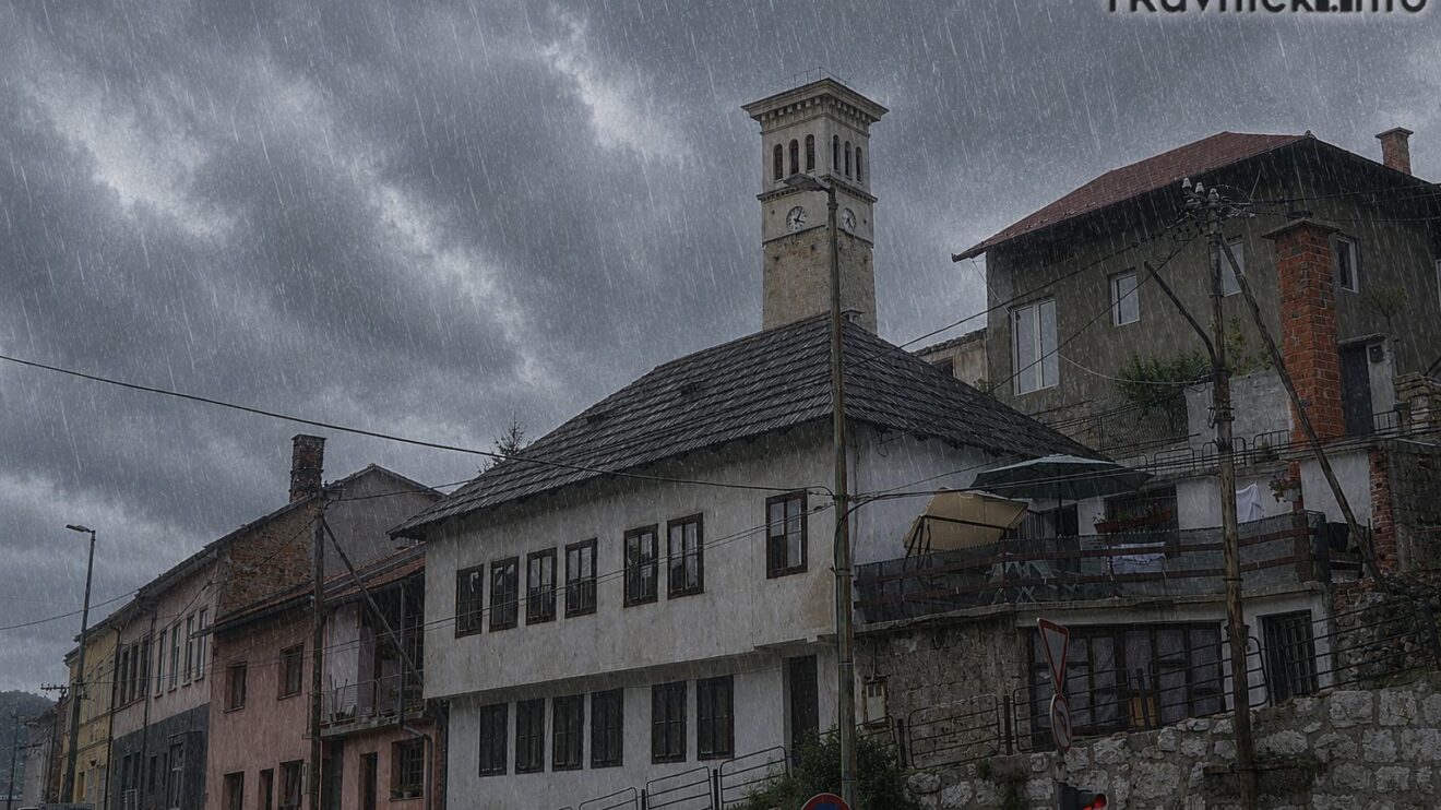 Nestabilno vrijeme nad Travnikom i SBK/KSB: Mogući pljuskovi, grmljavina i lokalno nevrijeme