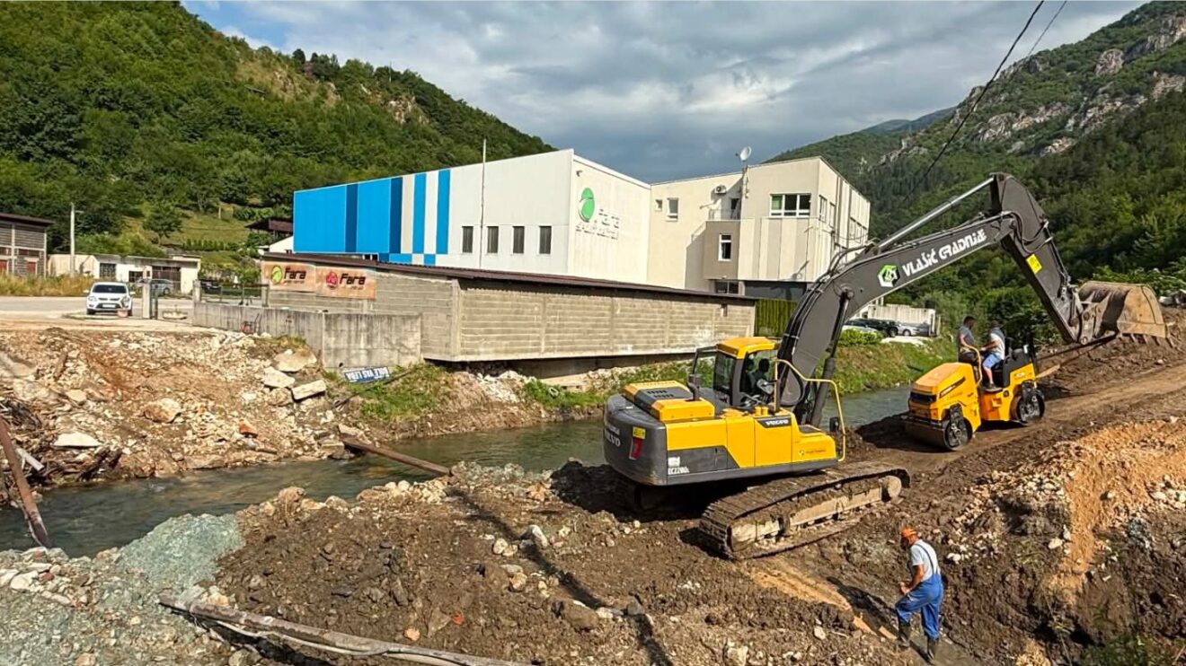 Travnik nastavlja ulagati u sigurnije ceste: Završena jedna dionica, počela rekonstrukcija mosta i obnova ulice na Kalibunaru