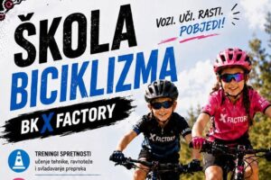 Škola biciklizma BK X Factory otvara vrata novim generacijama: Prijave do 10. jula