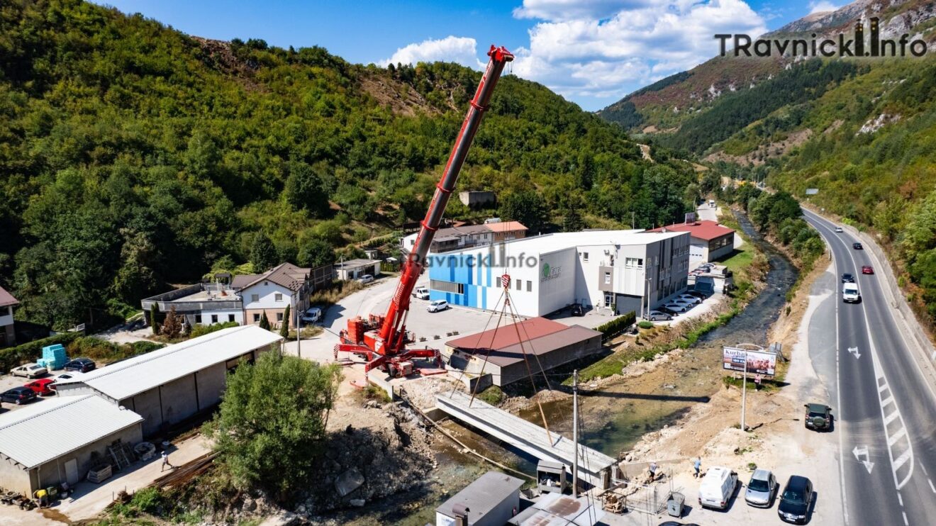 Novi most na Kanarama poprima konačne obrise: „Vlašić gradnja“ postavlja glavnu betonsku konstrukciju