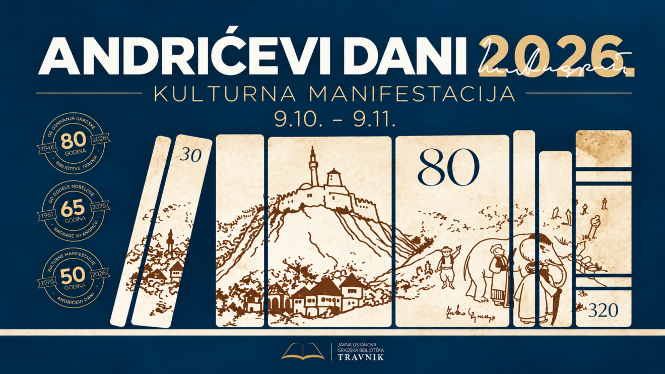 Andrićevi dani 2026: Travnik u znaku velikih jubileja