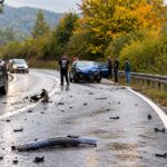 Saobraćajna nezgoda na Komaru: Oprez zbog ulja i goriva na mokrom kolovozu!