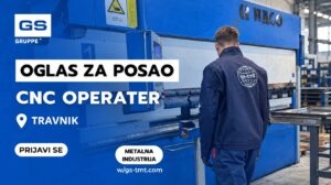Oglas za zaposlenje: CNC operater