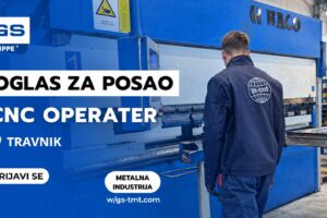 Oglas za zaposlenje: CNC operater