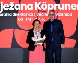 Snježana Köpruner dobitnica nagrade MBFamilias 2026