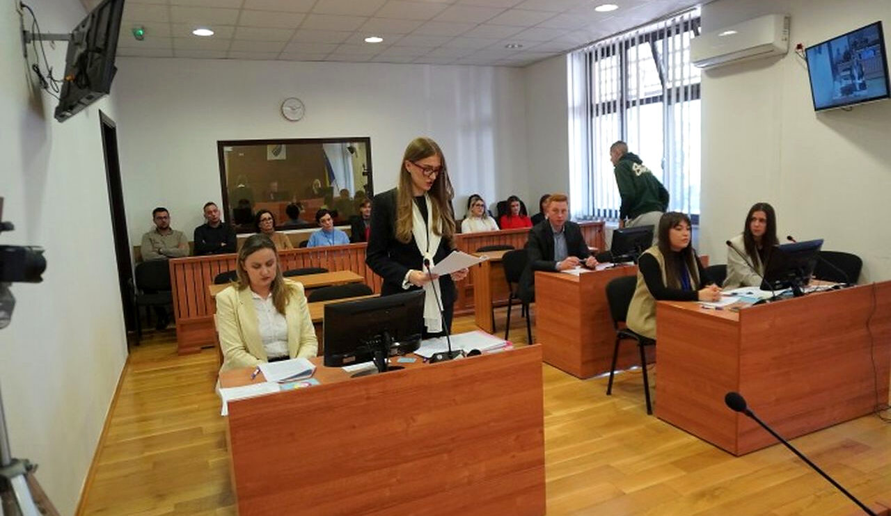 U Kantonalnom sudu u Novom Travniku mladi kroz simulaciju suđenja upoznali rad pravosuđa