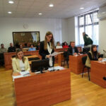 U Kantonalnom sudu u Novom Travniku mladi kroz simulaciju suđenja upoznali rad pravosuđa